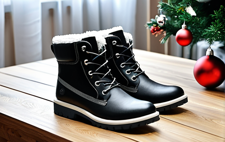 E-commerce Nudge - Shopping for Winter Boots**
"A young Polish woman browsing an online store for winter boots on her laptop at home, cozy interior, Christmas decorations subtly visible. A pop-up appears: 'Klienci, którzy kupili te buty, kupili również ciepłe skarpety! Dodaj do koszyka za jedyne 20 PLN! (Customers who bought these boots also bought warm socks! Add to cart for only 20 PLN!)' Focus on the user's positive expression. Safe for work, appropriate content, fully clothed, realistic rendering, high quality, perfect anatomy, natural proportions, professional photography, modest."
**
